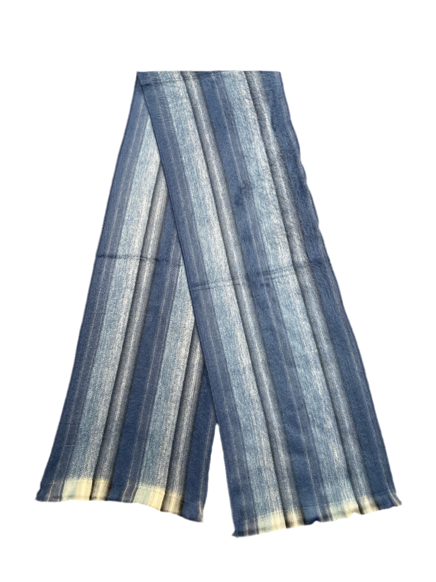 Luna Scarf - Ultra Soft Alpaca Blend - blue