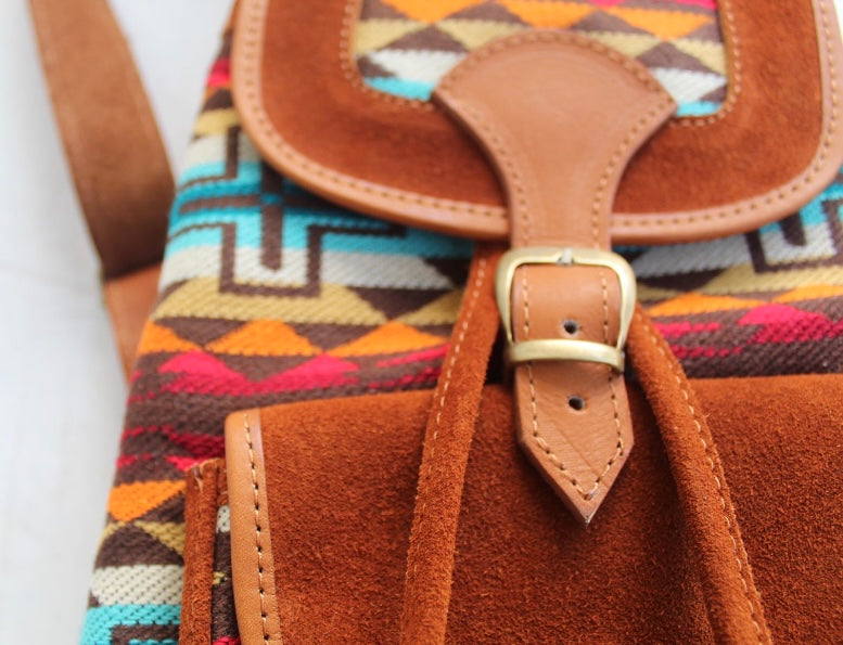 Chimborazo Outdoor Leather Backpack