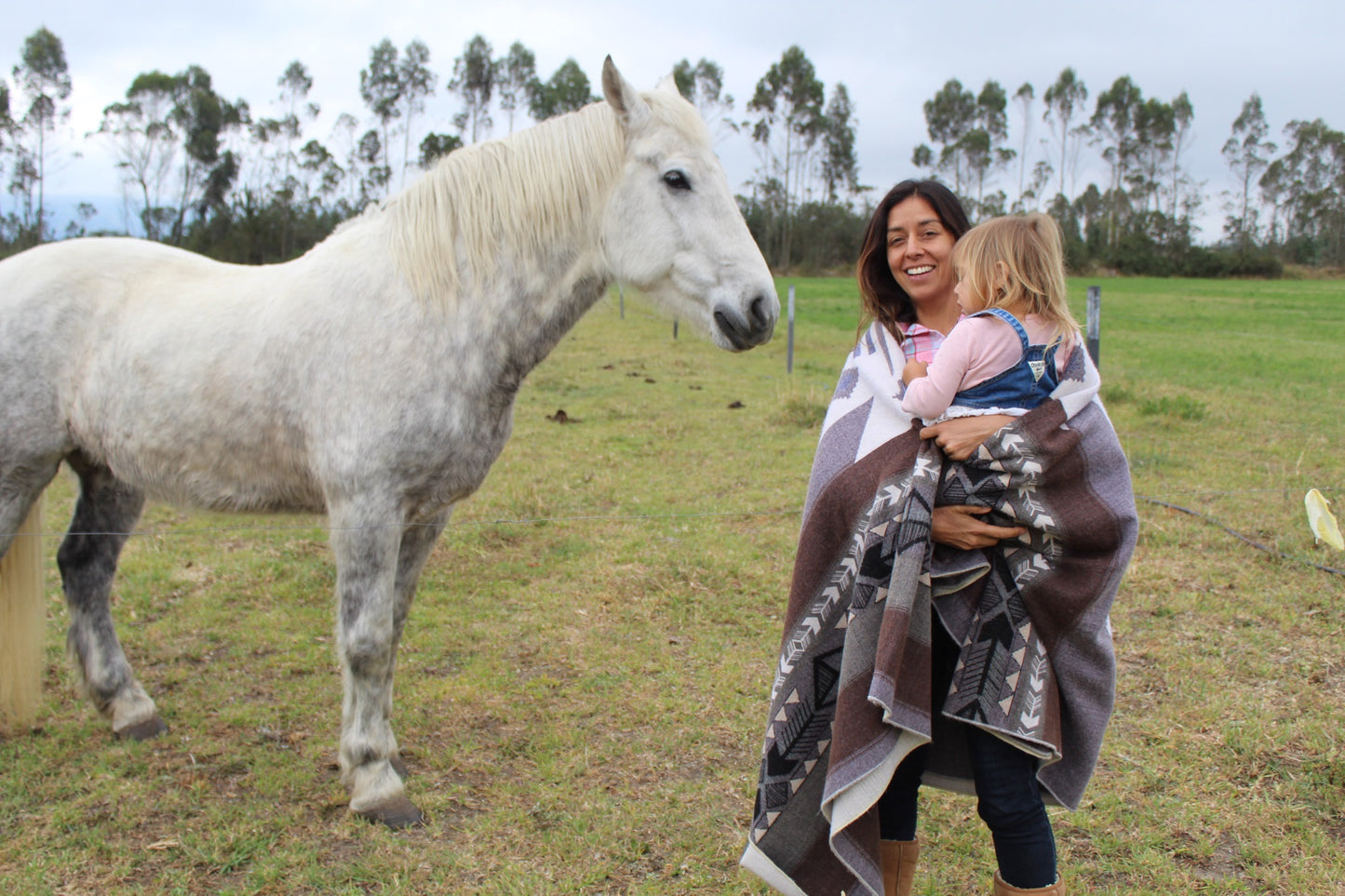 Inca Large Blanket- Desert Sand