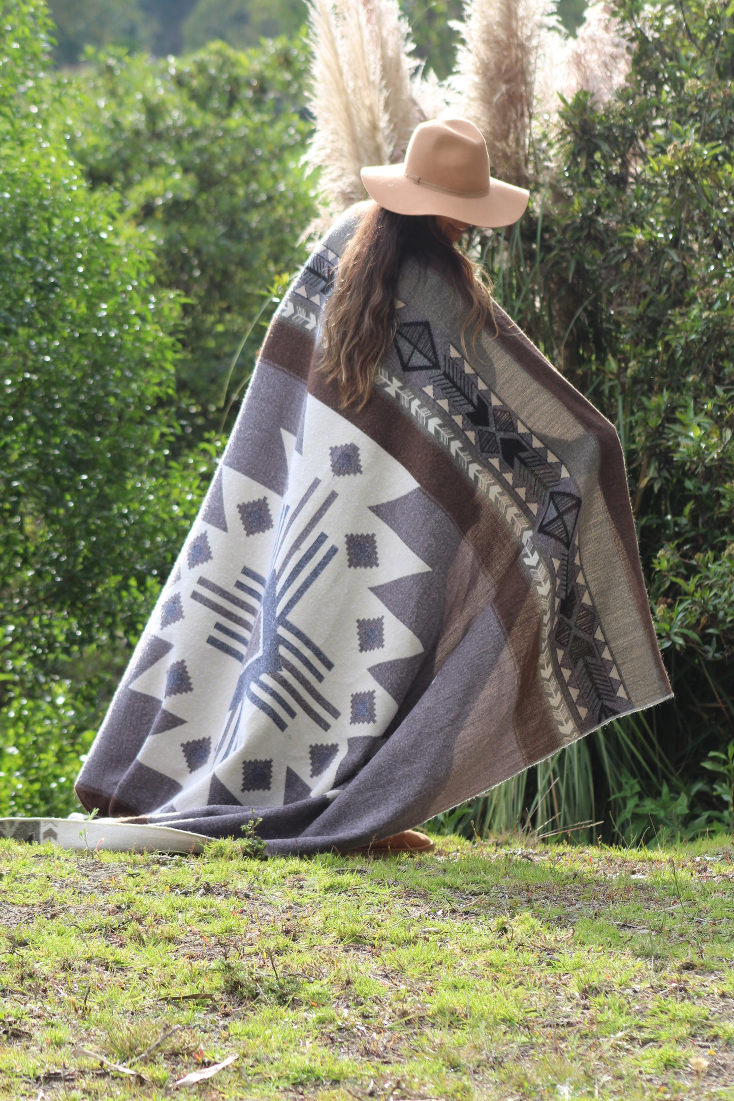 Inca Large Blanket- Desert Sand