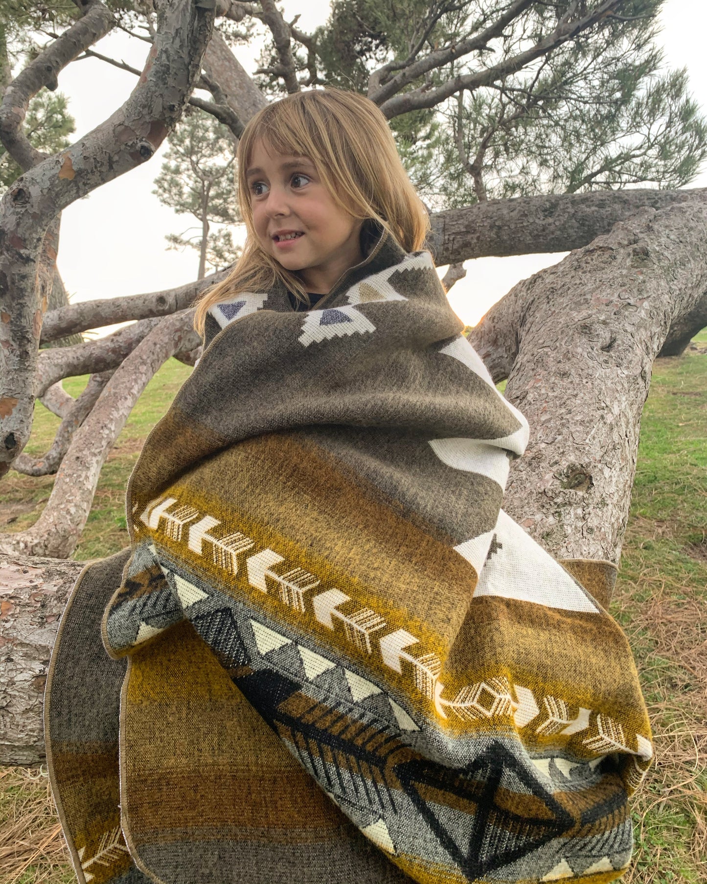 Inca Alpaca Blend Large Wrap - little-amigos-south-america