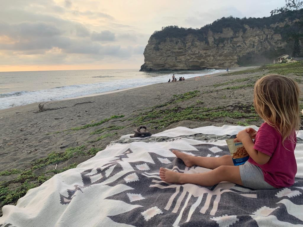 Inca Large Blanket- Desert Sand