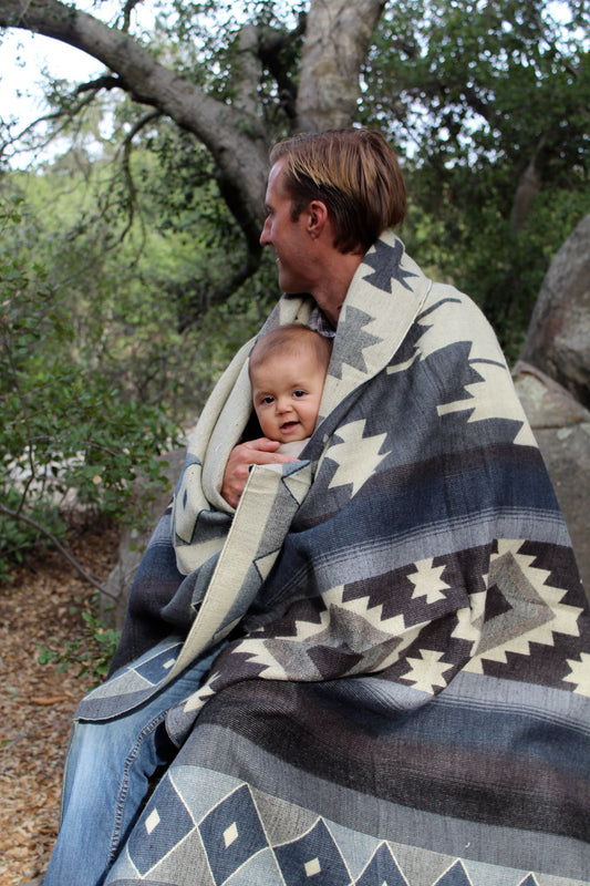 Diamonds Alpaca Blend Blanket - little-amigos-south-america