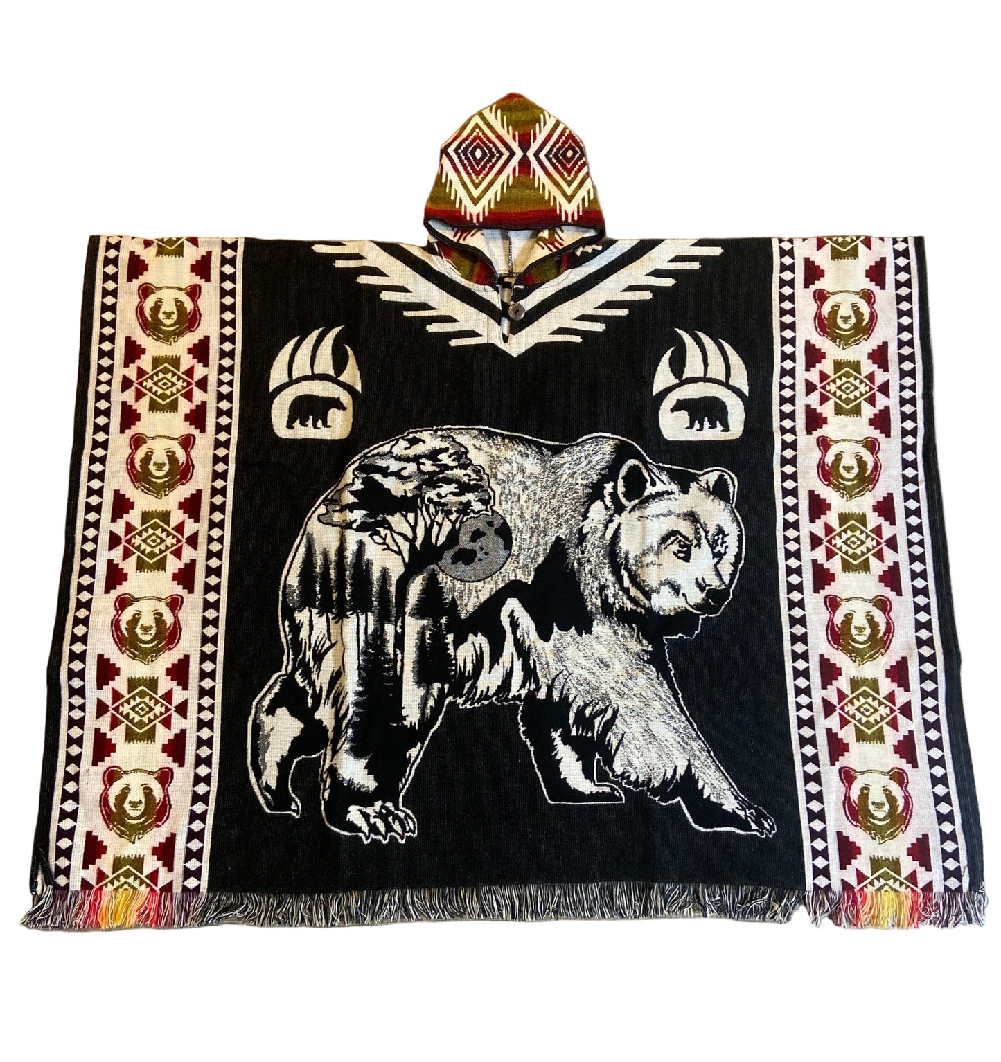Black Bear Poncho