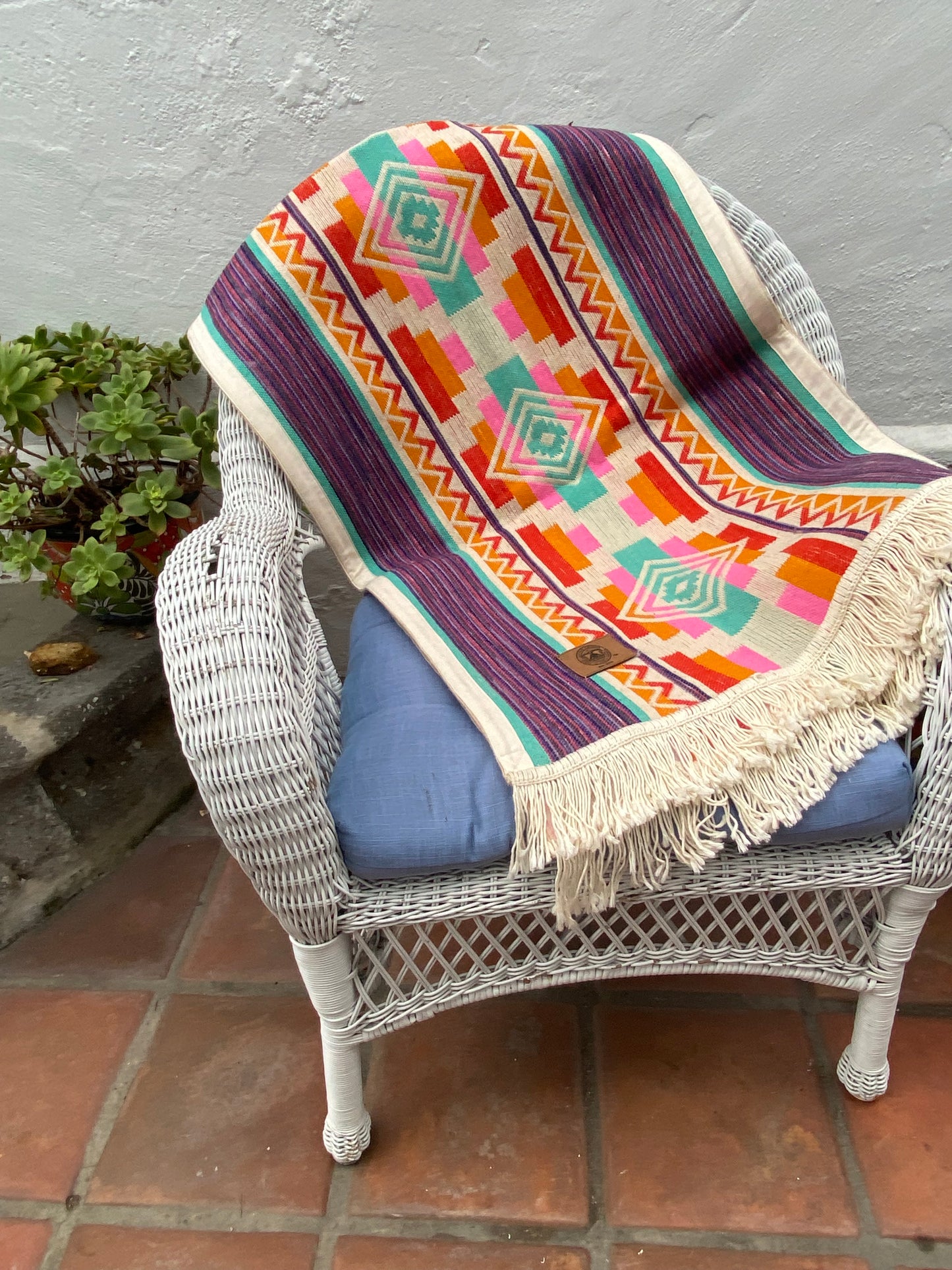 100% Wool Bed Runner