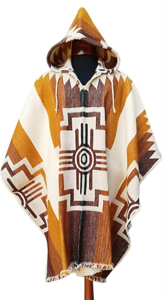 Cotacachi 100% Wool Premium Edition Poncho