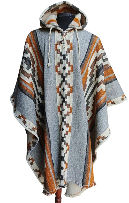 Cotacachi 100% Wool Premium Edition Poncho