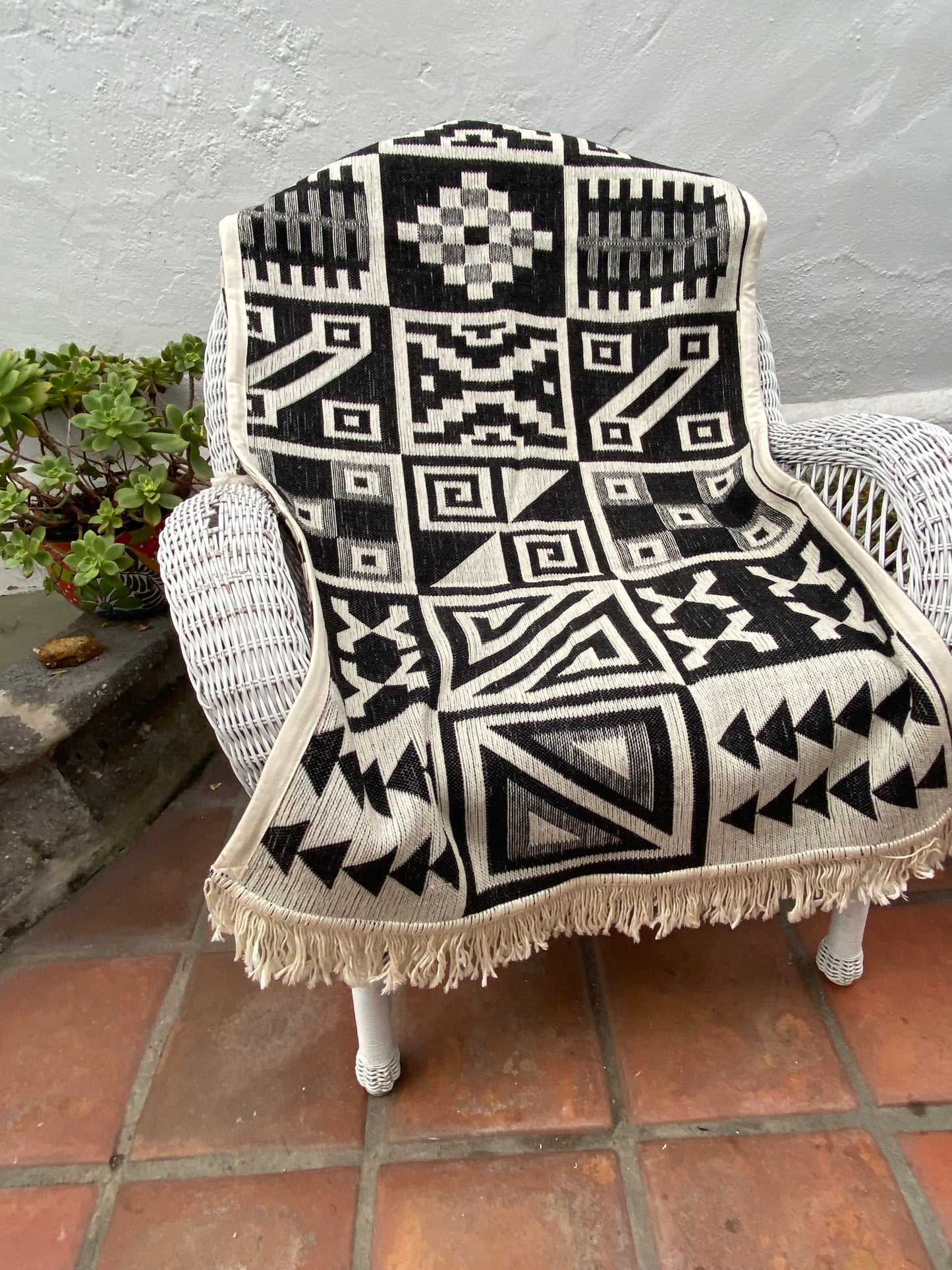 100% Wool Bed Runner