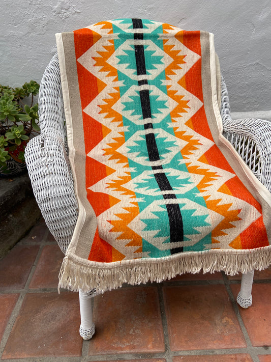 100% Wool Bed Runner